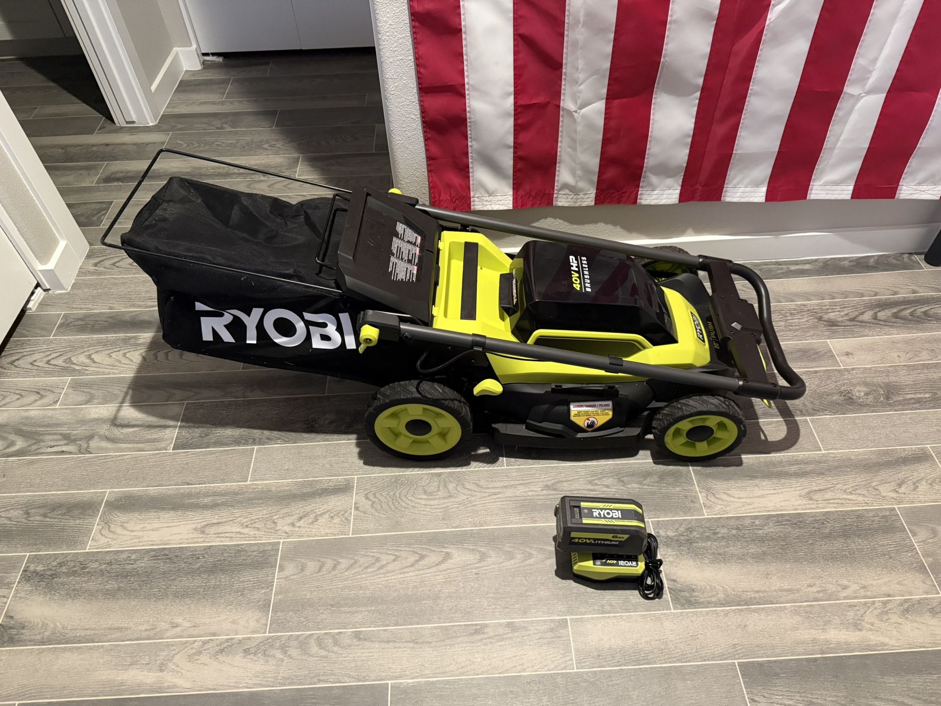 RYOBI 40V HP Electric Lawn Mower