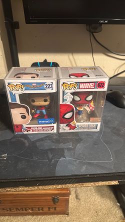 Funko Pop! Spider-Man Homecoming 223 Spider-Man (Homemade Suit)