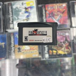 Final Fantasy Vl GBA $135 Gamehogs 11am-7pm