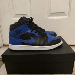 Jordan 1 Mid Hyper Royal Size 11