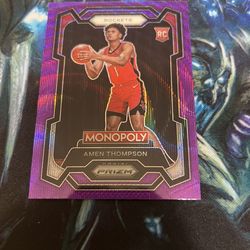 Amen Thompson Rookie Card