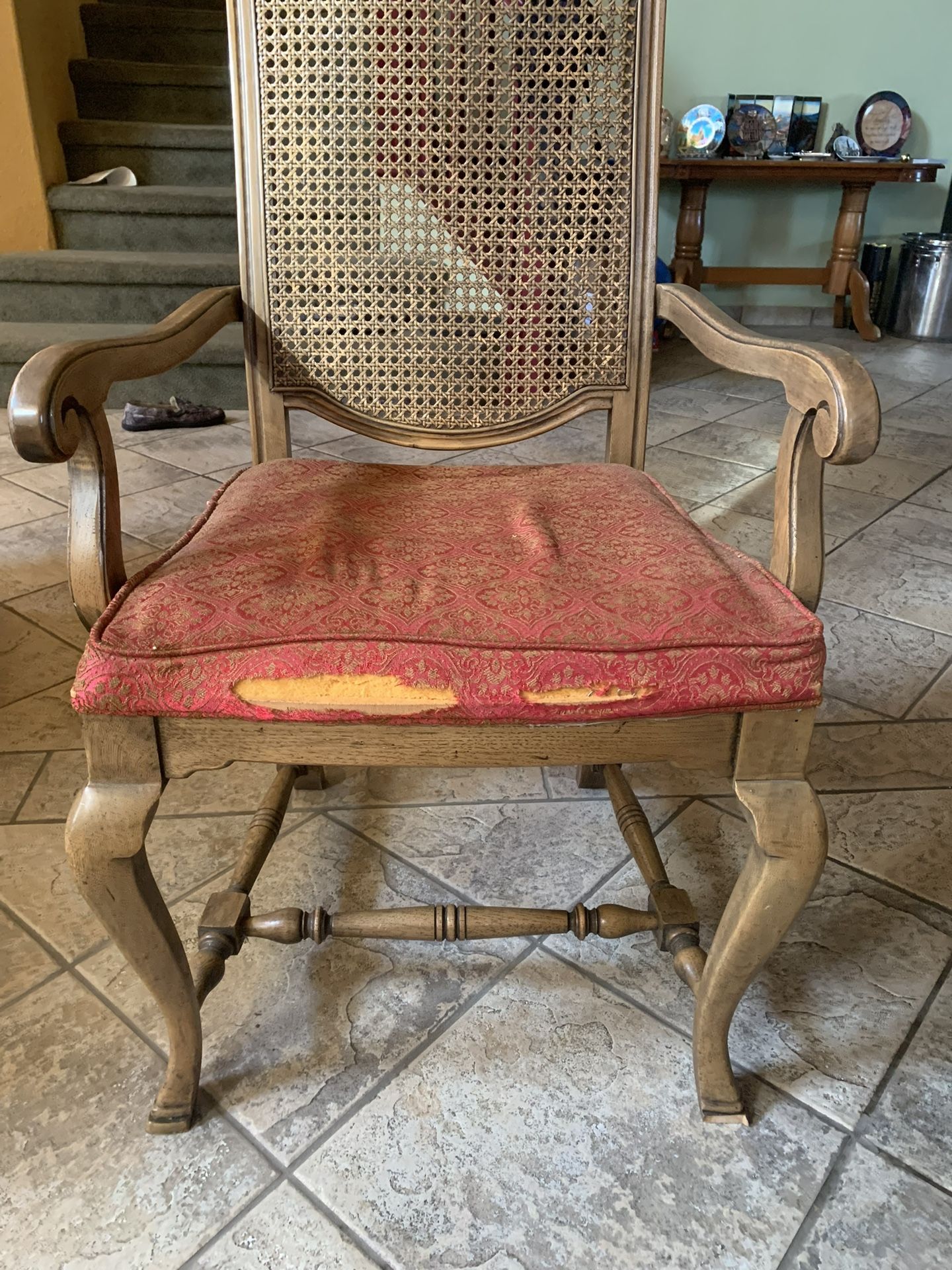 Vintage dining Set Antic Value $$$$ You Can Have Only $300 6 Chairs Table Am