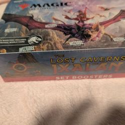 Mtg lost caverns sealed set booster box