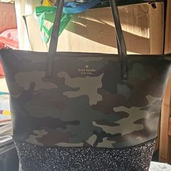 Camo Tote Purse 