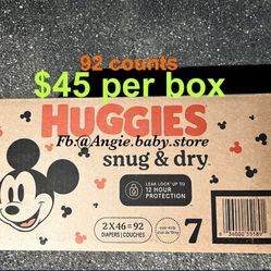Huggies Snug Dry Size 7 Jumbo Box