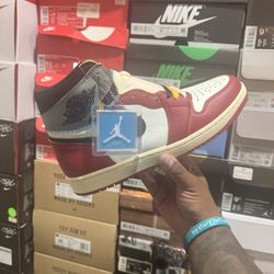 Air Jordan union 1 Size 9.5 DeadStock
