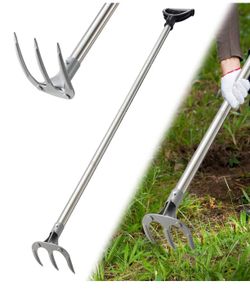 Long-Handle Garden Cultivator Claw Tool