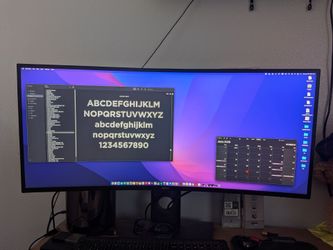 Dell ultrasharp 34" Curved Monitor