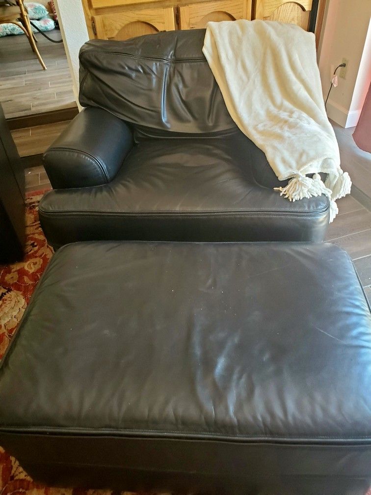 Easy Chair and Ottoman