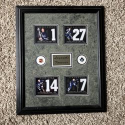 Parma Hts - Toronto Maple Leafs Glass Hockey Plaque - $ 20