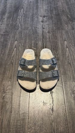 Birkenstock Shearling Sandals
