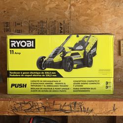 
Ryobi 13 in. 11 Amp Corded Electric Lawn Mower