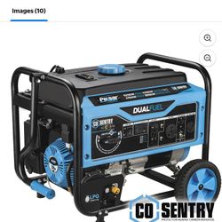 Pulsar 5250 Dual Fuel Generator 