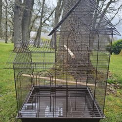 Medium Sized Bird Cage Or Garden Decor