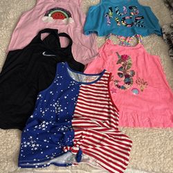 Girls Sleeveless Bundle Size 10-12