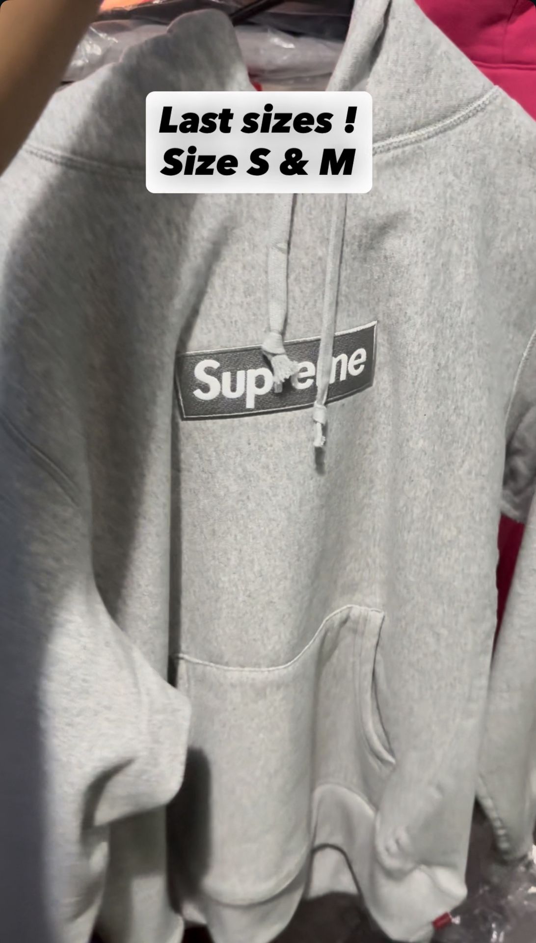 Supreme Grey Box Logo