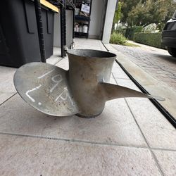 Quicksilver Stainless Steel Boat Propeller 19P Left Hand – 48-16317-A5