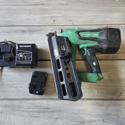 Metabo HPT 3-1/2-in 21 -Degree Cordless Roundhead Framing Nailer #3609