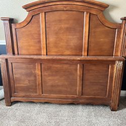 Queen Bed Frame & Nightstand 