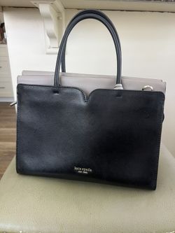 Kate Spade Black Leather Satchel Purse