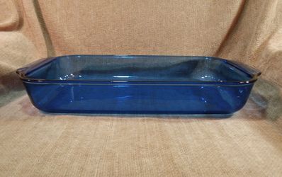 Vintage Pyrex Cobalt Blue Baking Dish