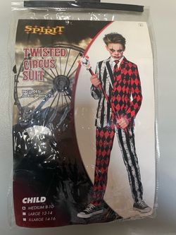 Spirit Twisted Circus Suit Kids Halloween Costume