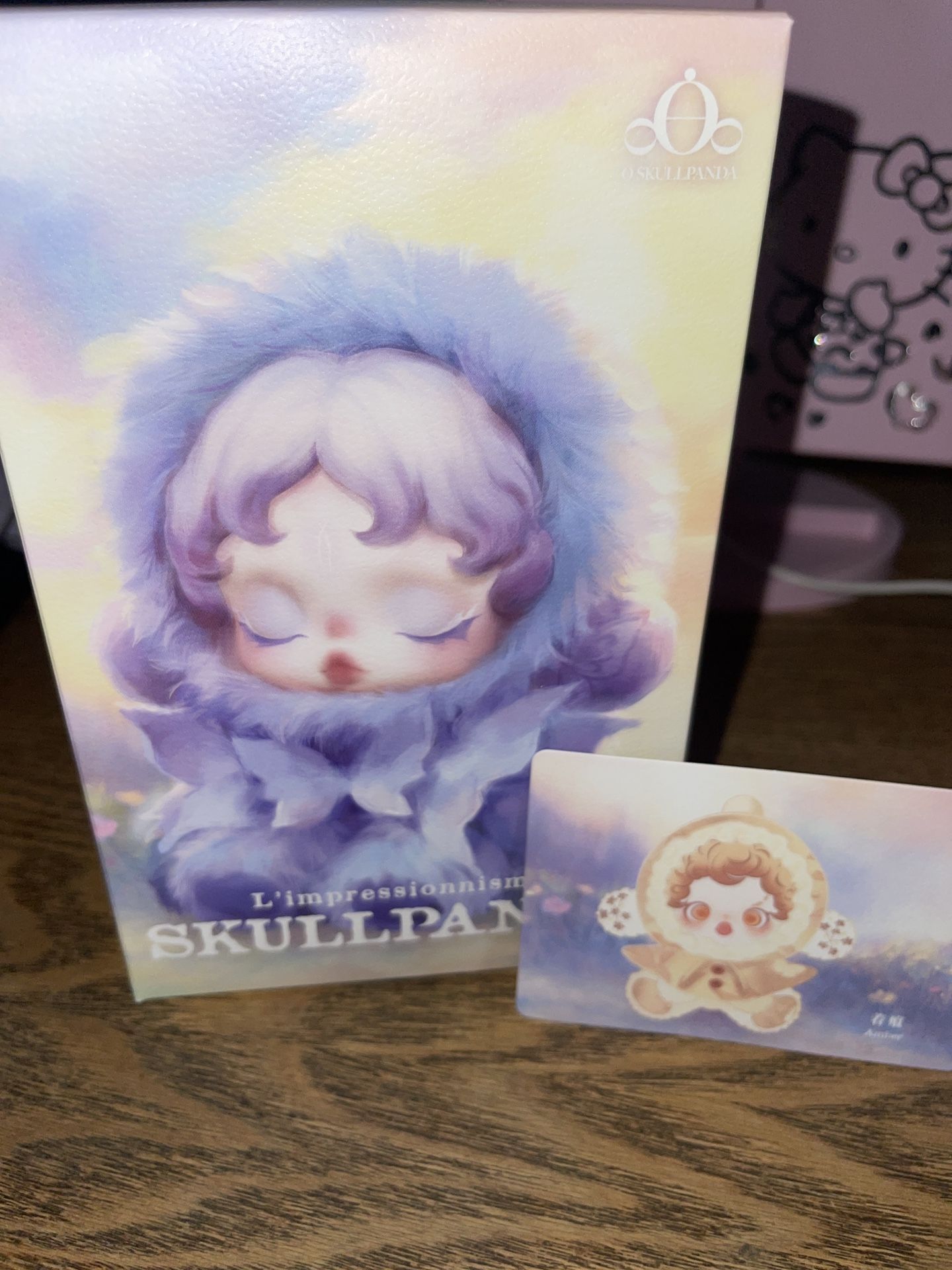 SKULLPANDA L’impressionnisme series plush doll AMBER