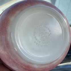 VINTAGE PYREX 402- Aged Red