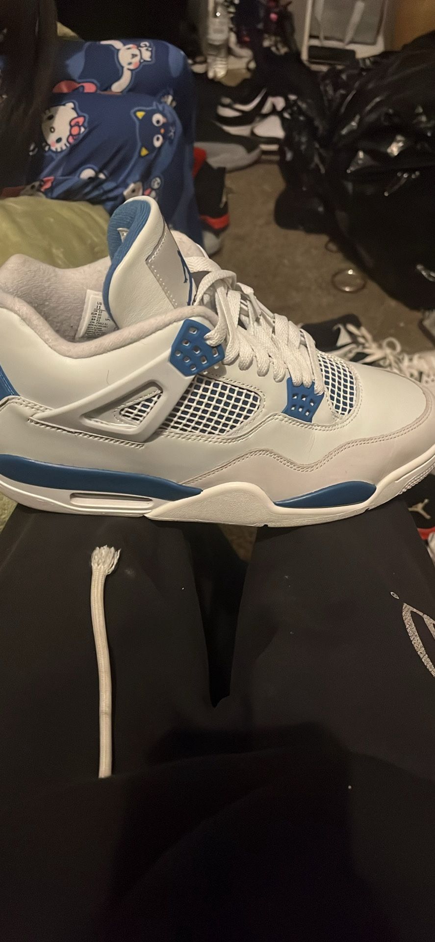 Military Blue Jordan 4s