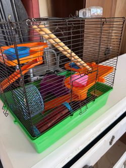 Hamster Cage small with Accessories