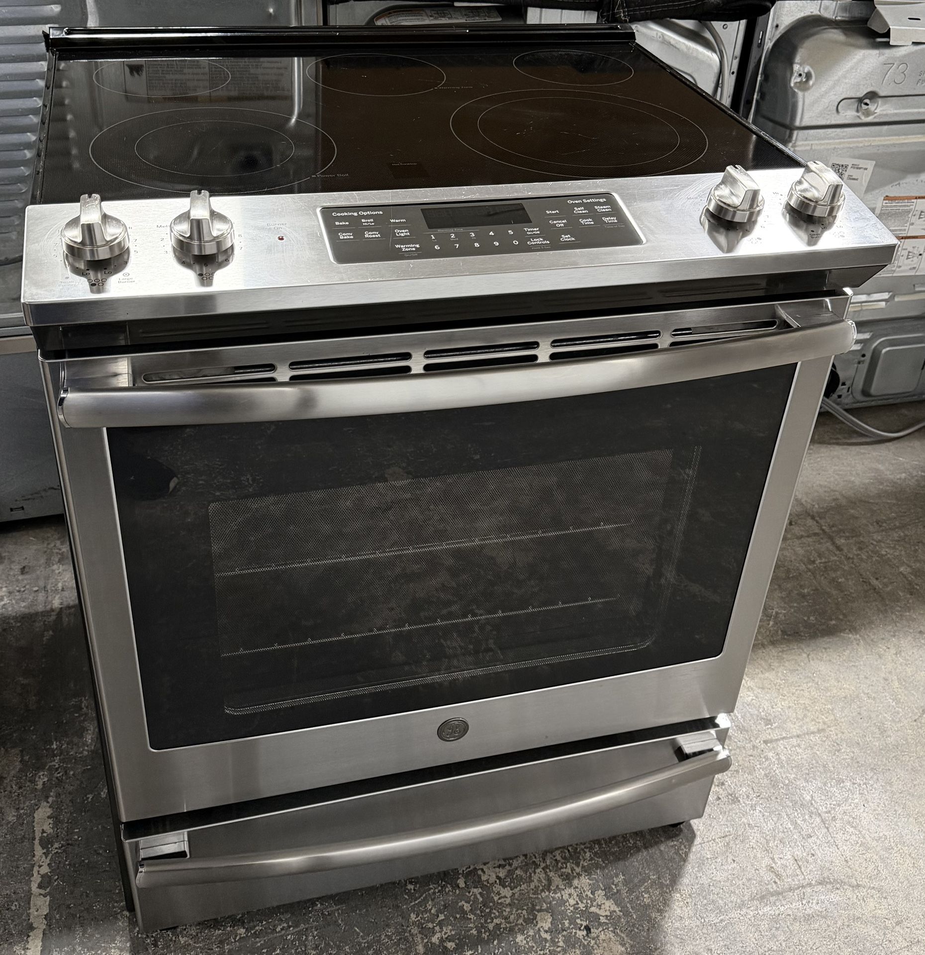 SLIDE-IN Range w/5-Element+CONVECTION