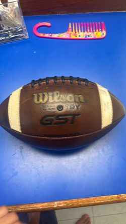 Wilson GST fully prepped leather football (YOUTH SIZE