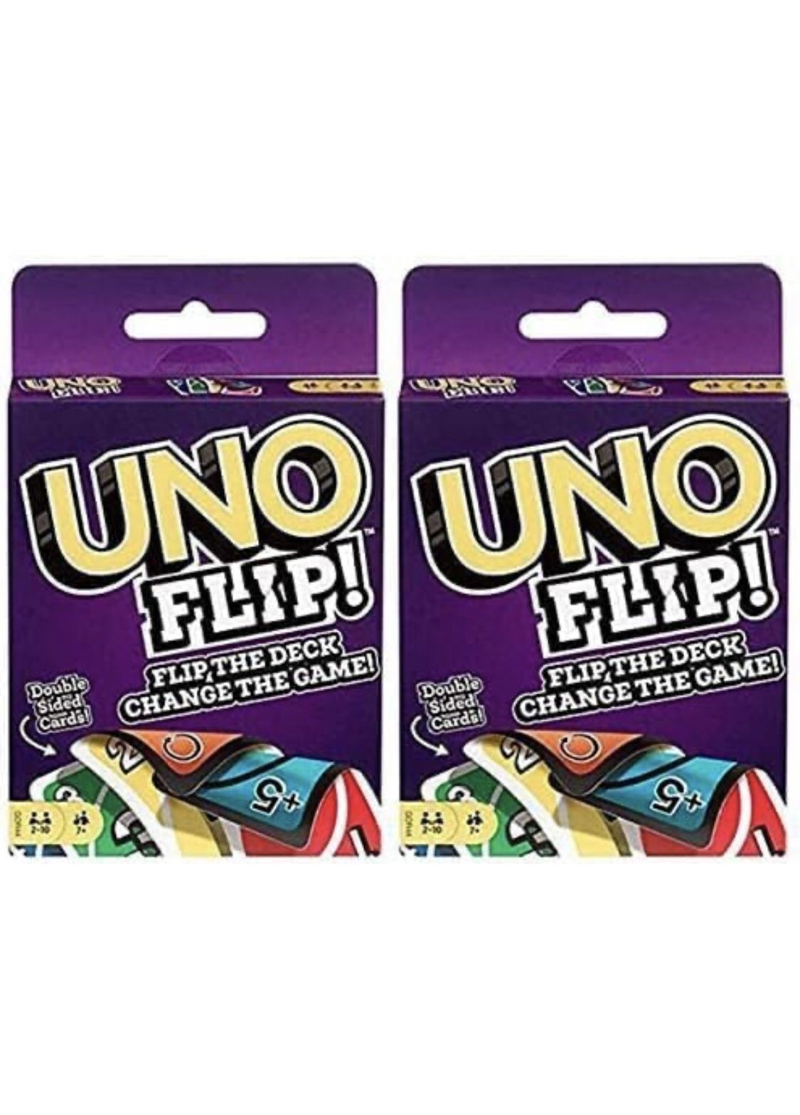 Uno Flip Card Game, Combo Pack of 2