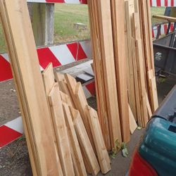 Big Lot Of Miscellaneous Cedar Boards. $45 Takes It Off