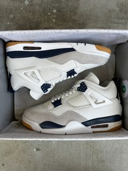 new air jordan 4 retro SB SP “navy” men’s size 10