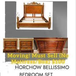 Horchow Pulaski  Bellissimo Cal King Bedroom Set . $50