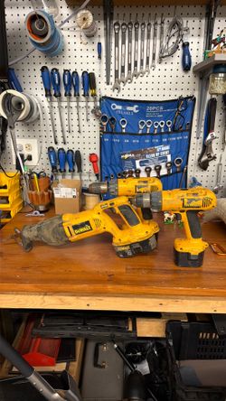 DeWalt Battery Operated Tools