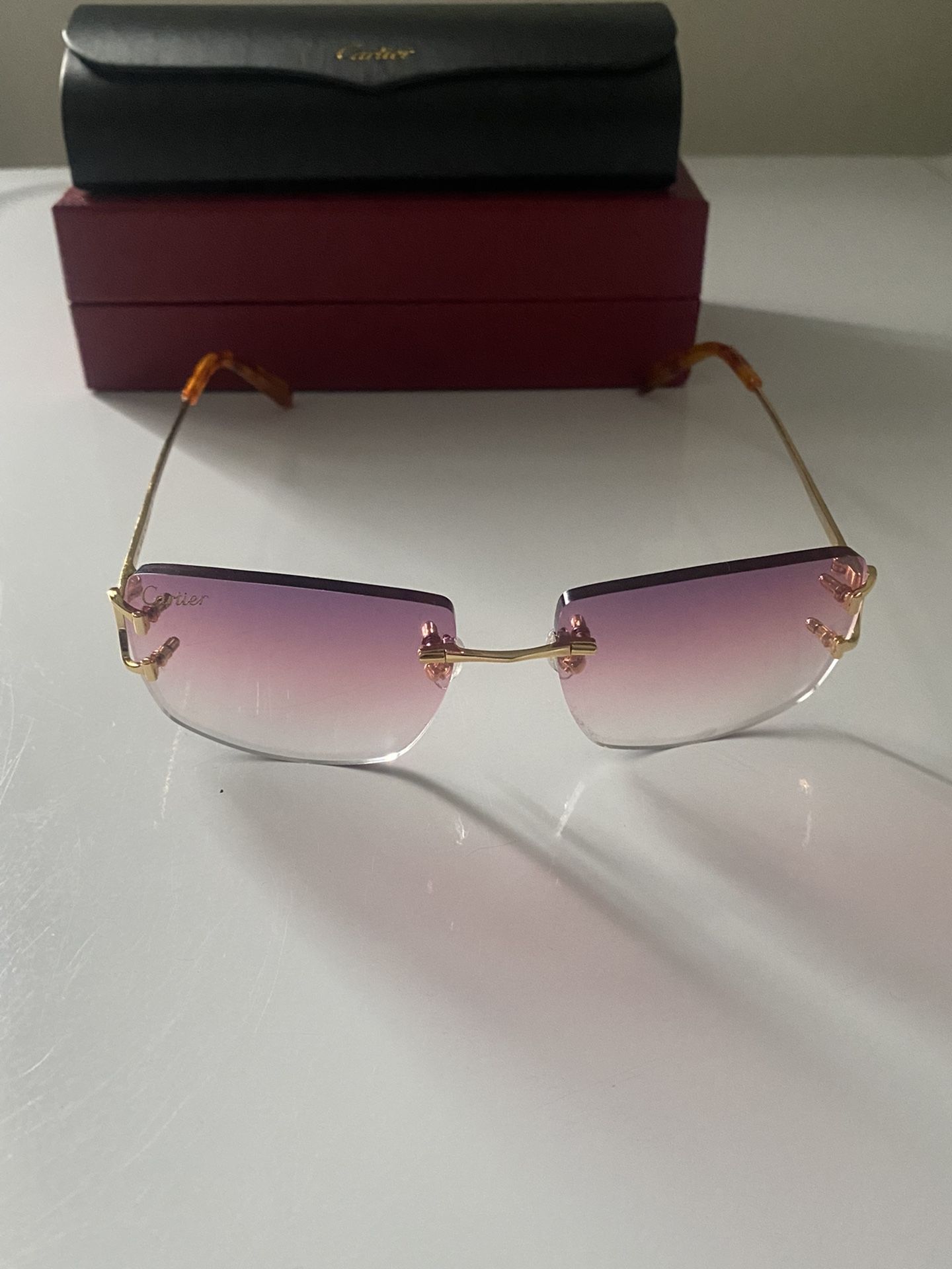 Cartier Heart Sale Brown Gradient Sunglasses for Sale in Baltimore, MD -  OfferUp