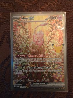 Mew EX 152 30th Celebration