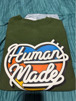 Human Made green sweater XL