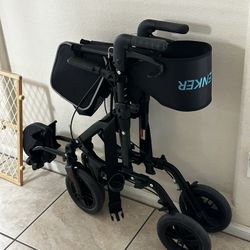 Wheelchair And Walker Two On One