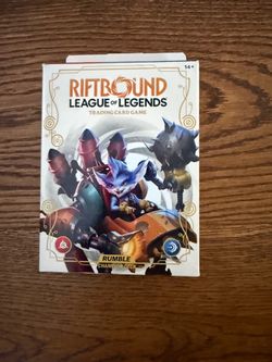 Riftbound: League of Legends TCG – Rumble Champion Deck (New/Sealed)