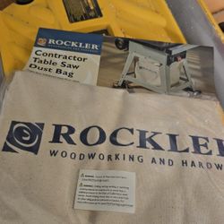 Rockler Contractor Table Saw Dust Bag