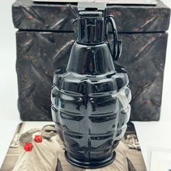 Mr. Debonair Louis Vuitton Luxury Black Art Grenade Hand Painted #1/30 RARE Box Card