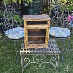 Cute storage cabinet.