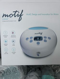Motif Double Electric Breast Pump with bags