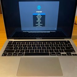 2020 Apple 13” M1 Macbook Pro