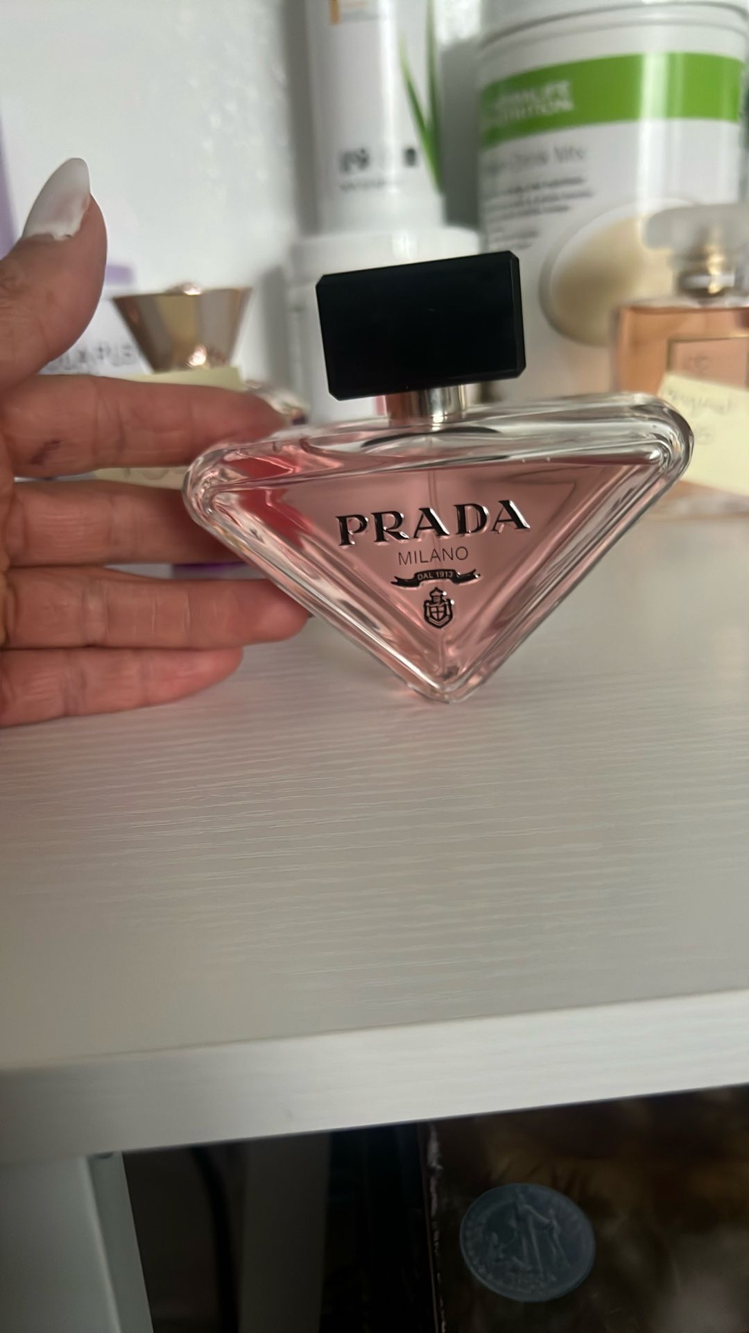 Prada Pink Perfume Bottle