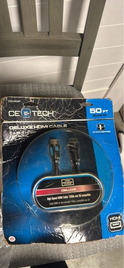 CE Tech Deluxe HDMI Cable 50 ft
