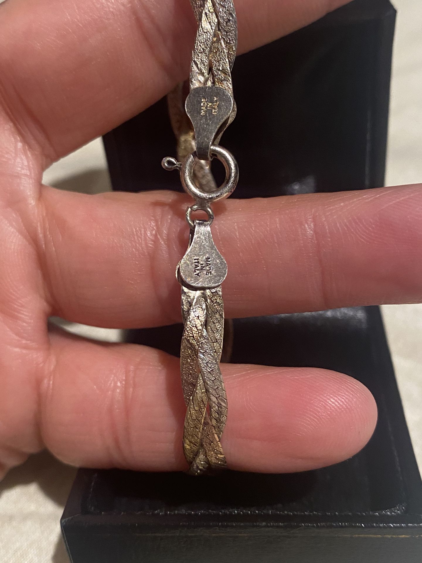 Necklace And Bracelet 120 Silver